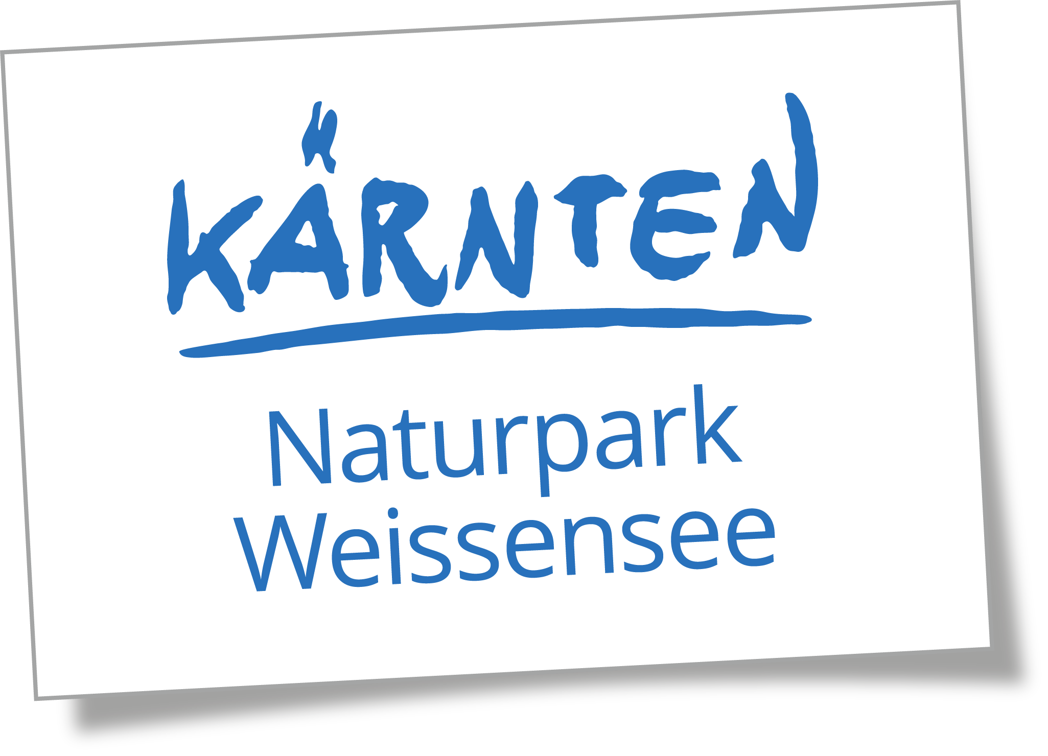 Logo Kärnten Naturpark Weissensee