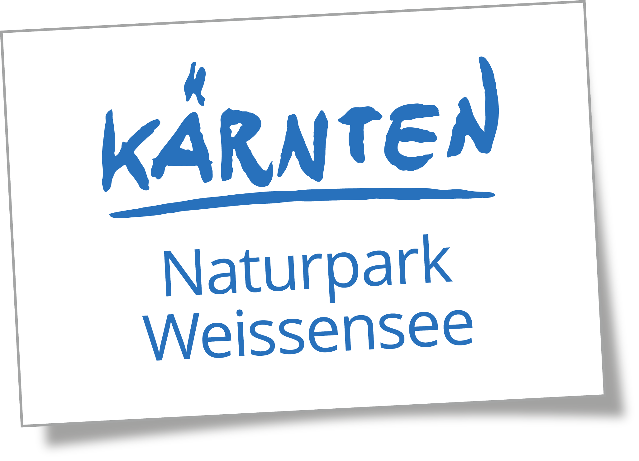 Logo Naturpark Weissensee